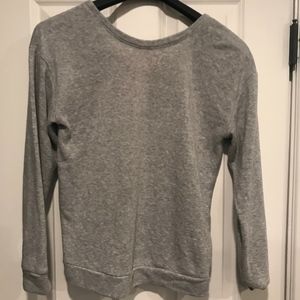 Forever 21 Grey Long Sleeve with Pink Back Small
